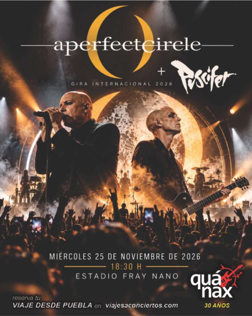 Viaje a A Perfect Circle + Puscifer · 2026-11-25