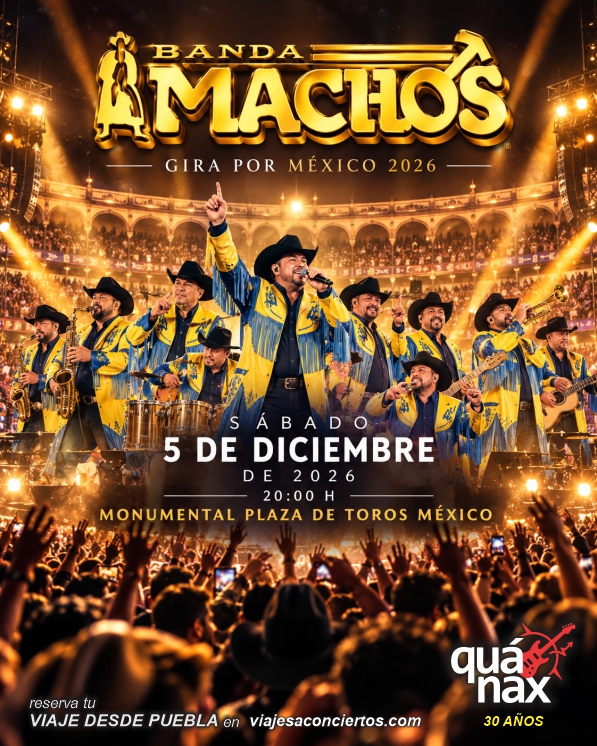 Viaje al concierto de Banda Machos