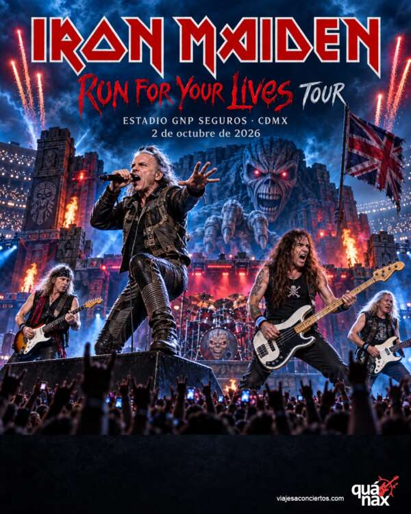 Viaje al concierto de Iron Maiden