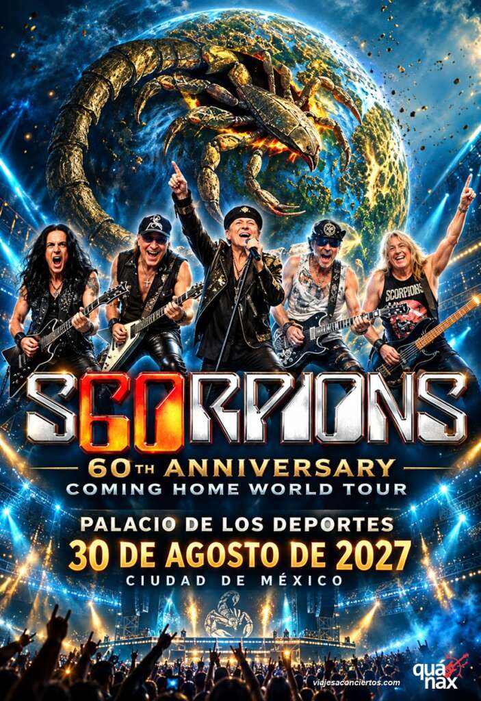 Viaje a Scorpions · 2027-08-30