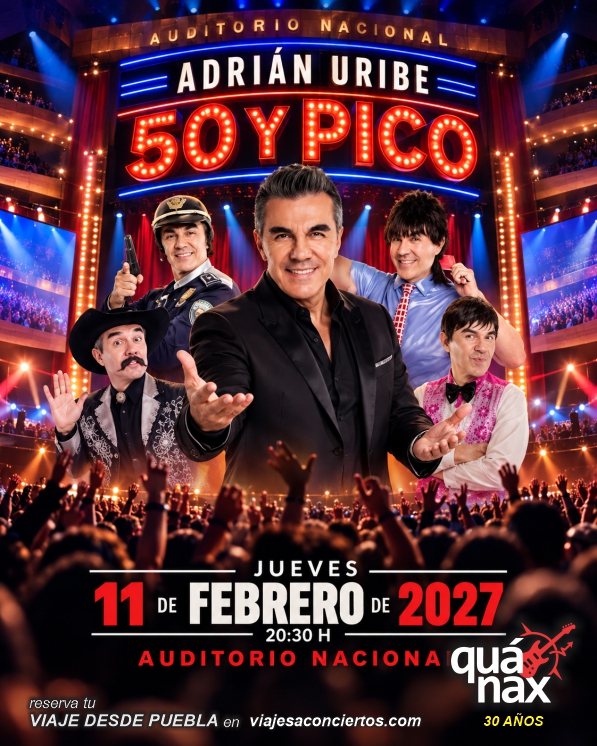 Viaje al concierto de Adrián Uribe