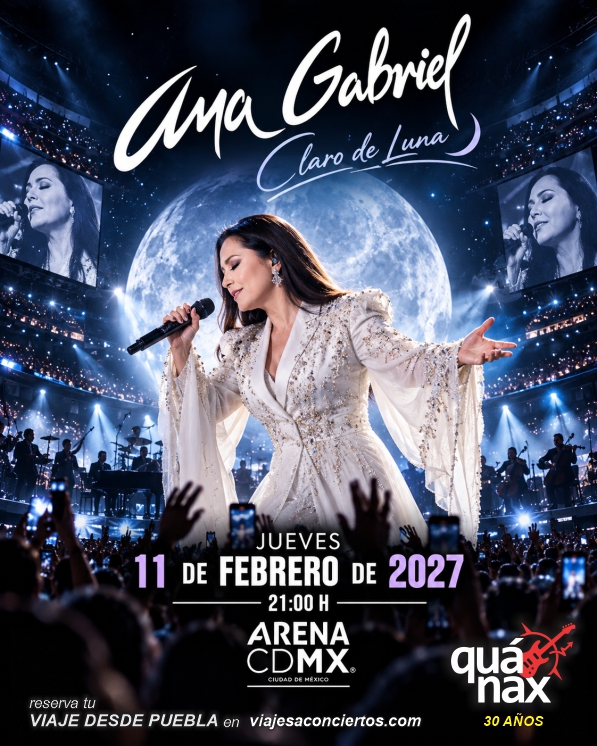Viaje al concierto de Ana Gabriel