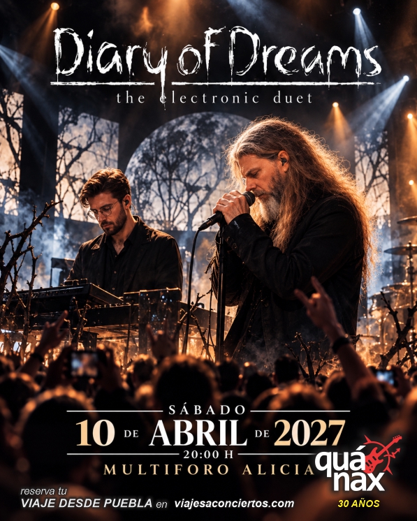 Viaje al concierto de Diary of Dreams