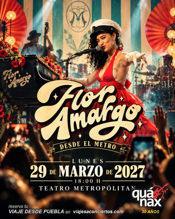Viaje al concierto de Flor Amargo