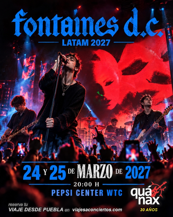 Viaje al concierto de Fontaines D.C.