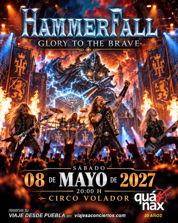Viaje al concierto de HammerFall