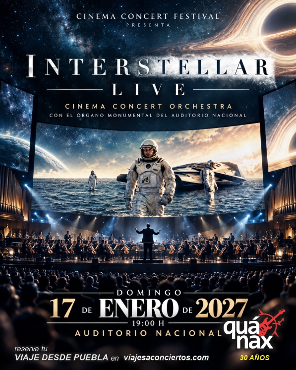 Viaje al concierto de Interstellar Live