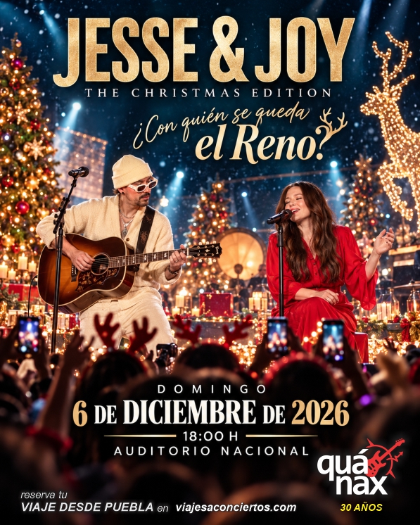 Viaje a Jesse & Joy · 2026-12-06