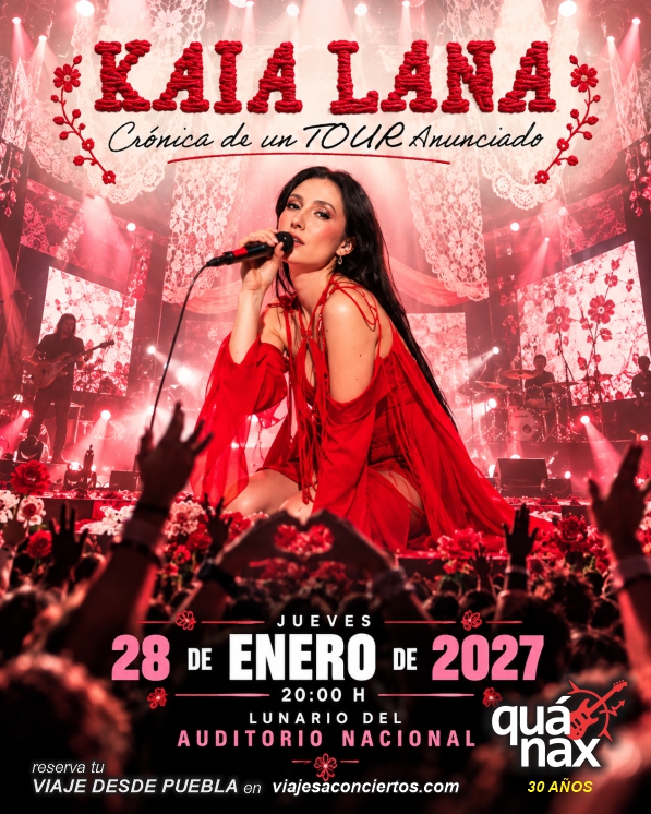 Viaje al concierto de Kaia Lana