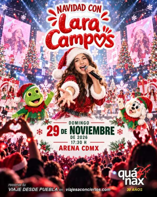 Viaje al concierto de Lara Campos