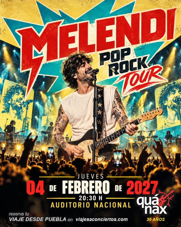 Viaje al concierto de Melendii