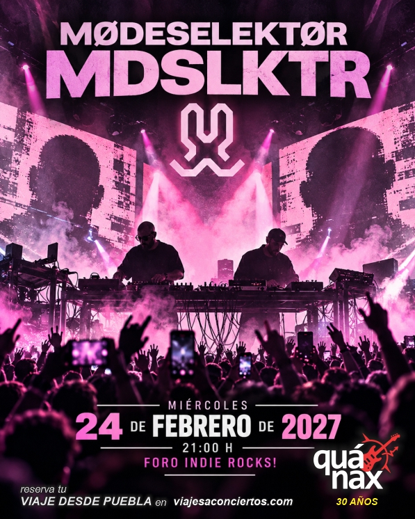 Viaje al concierto de Modeselektor