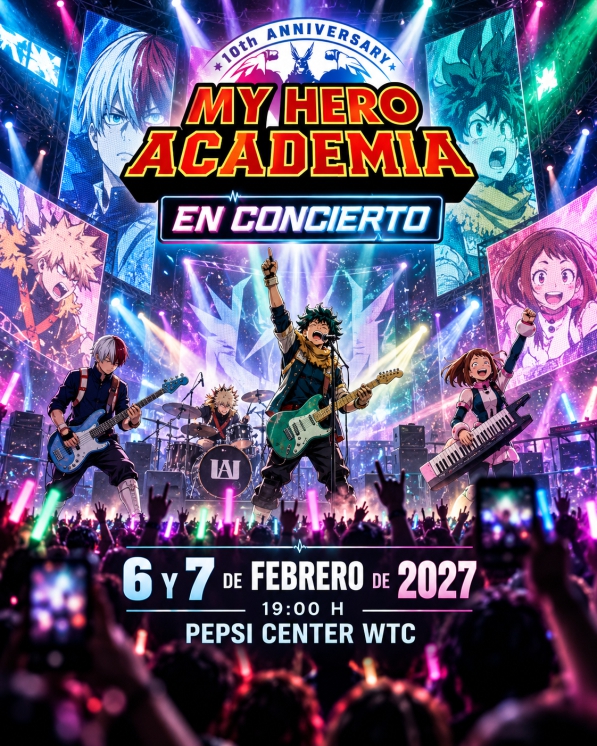 Viaje a My Hero Academia en Concierto · 2027-02-06