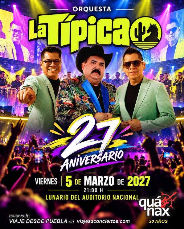 Viaje al concierto de Orquesta La Típica