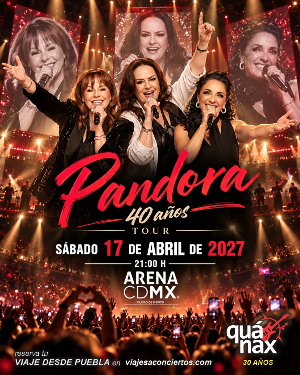Viaje al concierto de Pandora